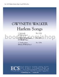 Harlem Songs, No. 2: Harlem Night Song for TTBB choir & piano