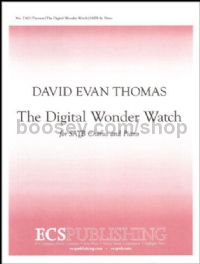 The Digital Wonder Watch for SATB choir & piano