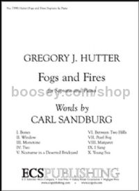 Fogs and Fires for soprano & piano