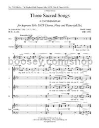 Three Sacred Songs, No. 2. The Shepherd Lad for SATB choir with soprano solo