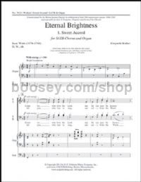 Eternal Brightness, No. 1: Sweet Accord for SATB choir & organ