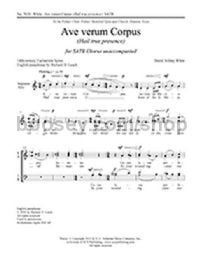 Ave verum Corpus - SATB choir a cappella