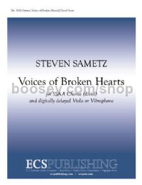 Voices of Broken Hearts for SSAA choir
