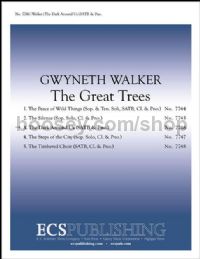 The Great Trees, No. 3. The Dark Around Us for SATB choir & piano