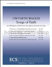 Songs of Faith, No. 5. Abide With Me for SATB choir & organ