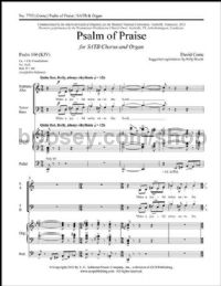 Psalm of Praise for SATB choir & organ