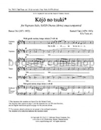 Kojo no tsuki - SATB choir with soprano solo