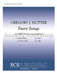Faery Songs, No. 1 Shed No Tear! for SATB choir a cappella