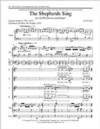 The Shepherds Sing for SATB choir & organ