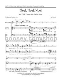 Noel, Noel, Noel for TTBB choir & cor anglais