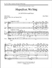 Magnificat, We Sing for SATB choir & organ