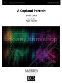 A Copland Portrait for concert band (score)