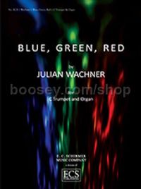 Blue, Green, Red for trumpet & organ