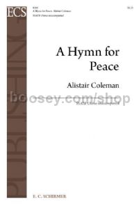 A Hymn For Peace for SSATB choir a cappella