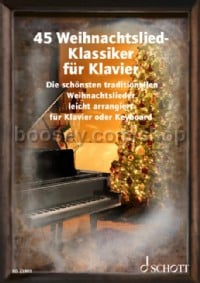 45 traditional Christmas carols for Piano