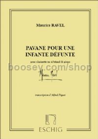 Pavane pour une infante défunte - clarinet & piano