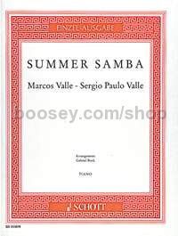 Summer Samba - piano