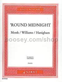 Round Midnight - piano