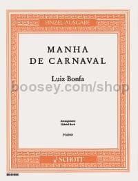 Manha de Carnaval - piano