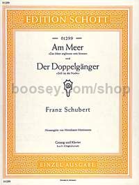 Am Meer / Der Doppelgänger D 957/12, D 957/13 - high voice & piano