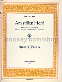 Am stillen Herd (Die Meistersinger WWV 96) - Tenor & Piano