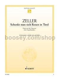 Schenkt man sich Rosen in Tirol - Soprano, Tenor & Piano