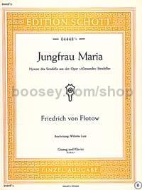 Jungfrau Maria - Tenor & Piano