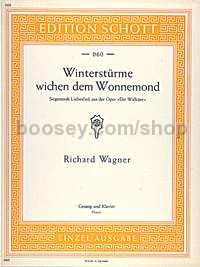 Die Walküre WWV 86 B (Siegmund's Liebeslied) - tenor & piano