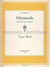 Heimweh - medium voice & piano