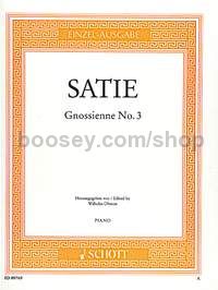 Gnossienne No. 3 - piano
