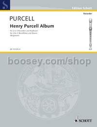 Henry Purcell Album (score & parts)