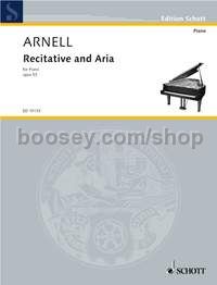 Recitative and Aria op. 53 - piano