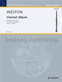 Clarinet Album Vol. 1 - clarinet in Bb and piano