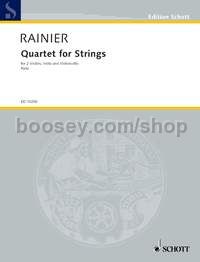 String Quartet - string quartet (set of parts)