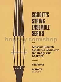 Sonata La Sampiera - strings and basso continuo (score and parts)