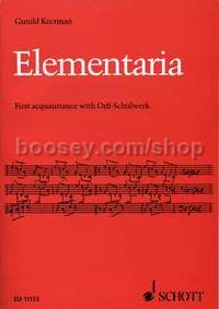 Elementaria: First Acquaintance with Orff-Schulwerk