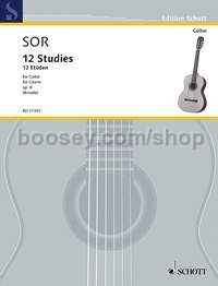 12 Studies op. 6 - guitar