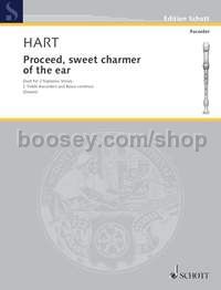Proceed, sweet charmer of the ear (score & parts)