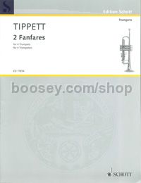 Fanfares No. 2 & 3 - 3 and 4 trumpets (score and parts)