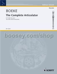 The Complete Articulator - treble recorder or other wind instruments