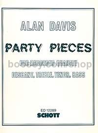 Party Pieces - 4 recorders (SATB) (score and parts)