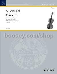 Concerto in A major op. 4/5 RV 347 - violin & piano reduction