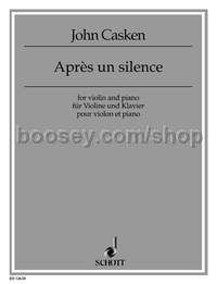 Après un silence - violin and piano