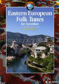 Eastern European Folk Tunes Accordion (Book & CD)