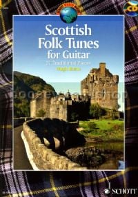 Scottish Folk Tunes For Guitar (Bk & CD)