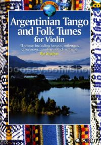 Argentinian Tango and Folk Tunes for Violin (+ CD)