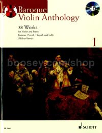 Baroque Violin Anthology 1 (Book & CD)