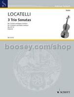 3 Trio Sonatas for 2 violins and basso continuo, op. 8/7-9