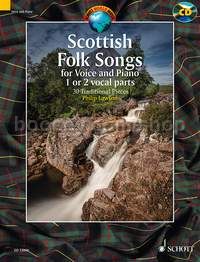 Scottish Folk Songs for voice & piano (+ CD)