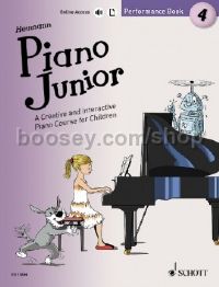 Piano Junior: Performance Book 4 (Book + Download)